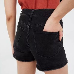 MADEWELL high waisted jean shorts